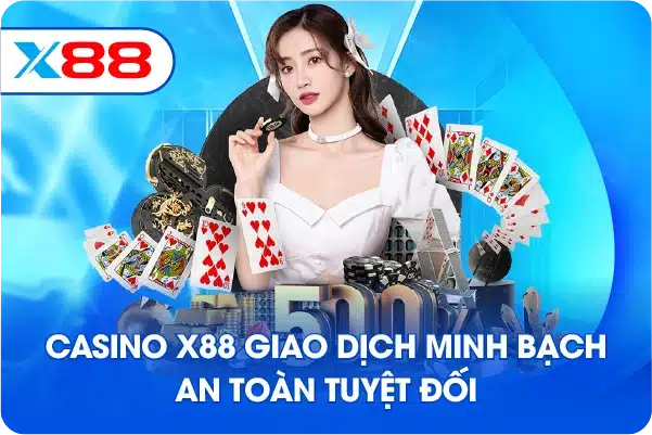 Casino X88 mang lại trải nghiệm an toàn ổn định cho người chơi Xổ số X88 mang lại trải nghiệm an toàn ổn định cho người chơi